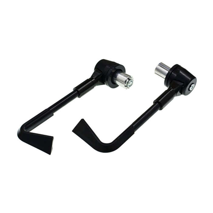 2 PCS Universal 22mm Shockproof Protection Rod CNC Horn Shape Handbrake Motorcycle Modification A...