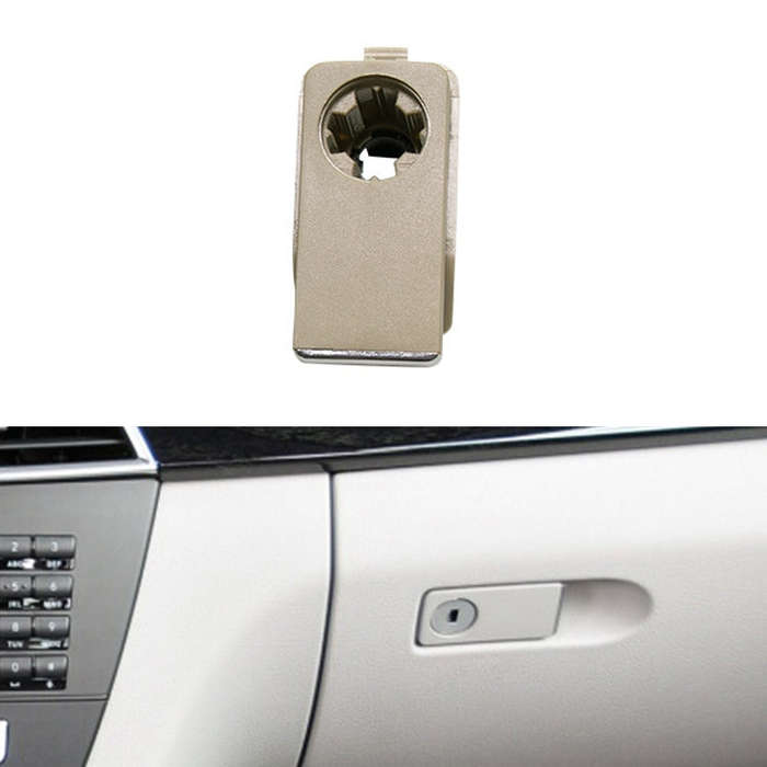 Car Glove Box Handle Switch for Mercedes-Benz W212 2008-2014, Left Driving(Beige)