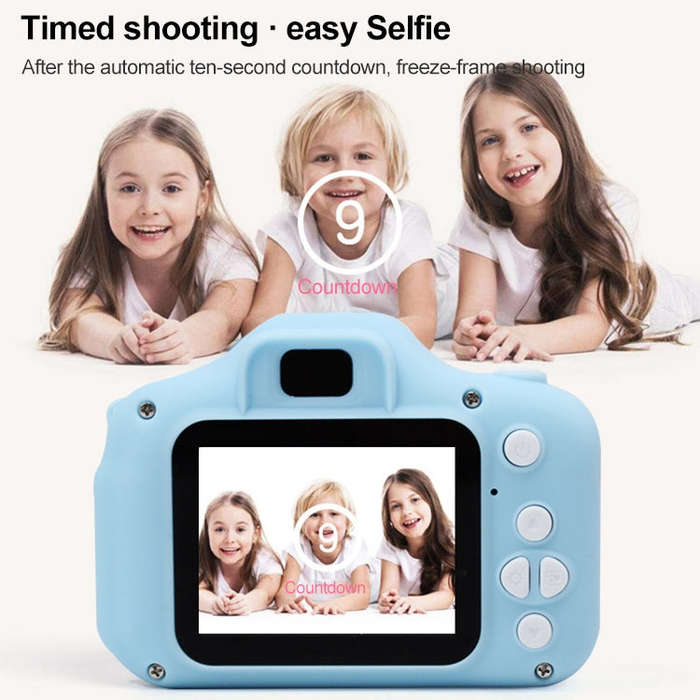 X2S 2.0 Inch LCD Screen Mini Children Camera Digital Camera, Resolution:HD 1300W(Blue)