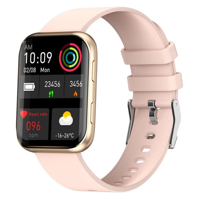 GX08 1.69 Inch Square Screen Smart Watch Supports Heart Rate Detection, Blood Pressure Detection,...
