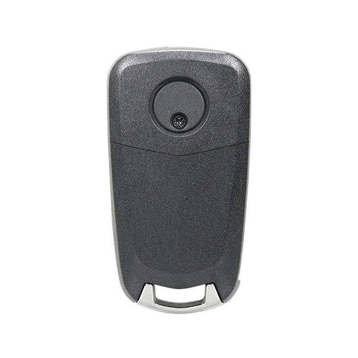 For Opel Car Foldable Blade Key Case with Screw Hole, Style:3-button HU43 Milling Embryo