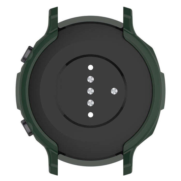 For Realme watch S RMA207 Armor Hollow TPU Watch Case(Olive Green)