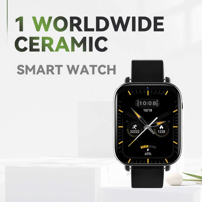 1.75 inch Screen 4G LTE Smart Watch Android 9.1OS 2GB+16GB(Black)