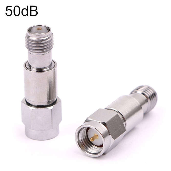 50dBi SMA Attenuator DC-6GHz SMA Coaxial Fixed Connectors