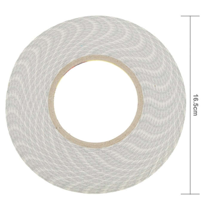 10 PCS 2mm Double Sided Adhesive Sticker Tape for Phone Touch Panel Repair, Length: 50m(White)