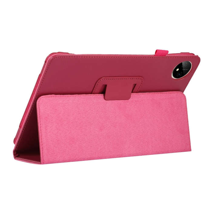 For Huawei MatePad Pro 11 inch 2022 Litchi Texture Leather Tablet Case with Holder(Rose Red)