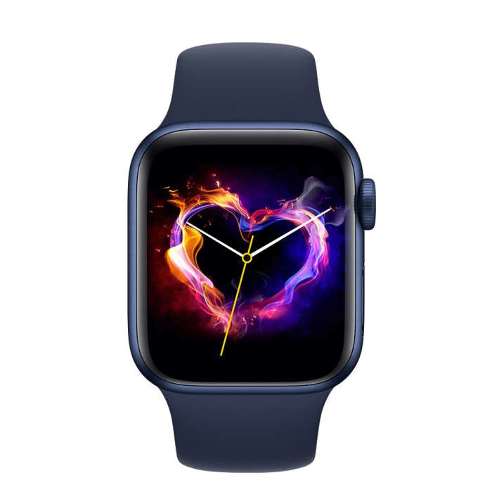 Watch 8 Max 1.85 inch Wireless Charging Bluetooth Call NFC Smartwatch(Blue)