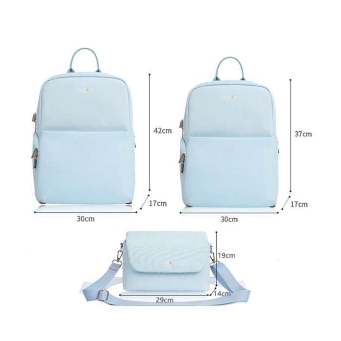 Cwatcun D75 Camera Backpacks Large Shockproof Cameras Lens Bags, Size:37 x 30 x 17cm(Pink)