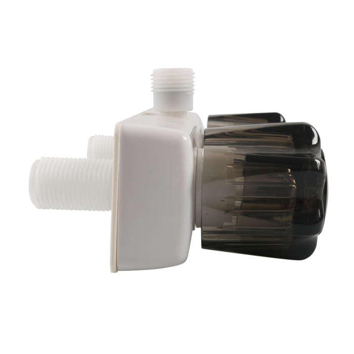 A7616-01 Dual Knob RV Shower Faucet Valve Diverter(Brown)