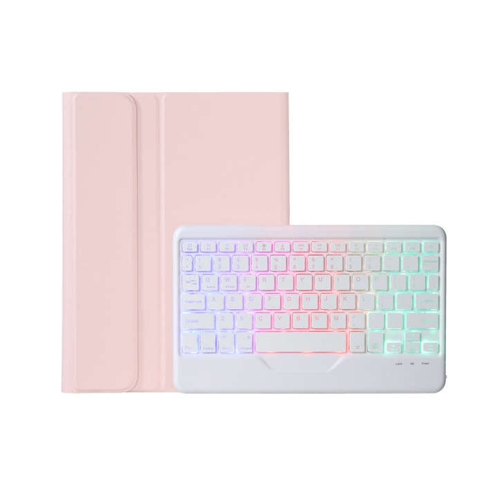 AM18-BS Tri-color Backlight Bluetooth Keyboard Leather Case For Lenovo XiaoXin Pad Pro 2022 11.2 ...