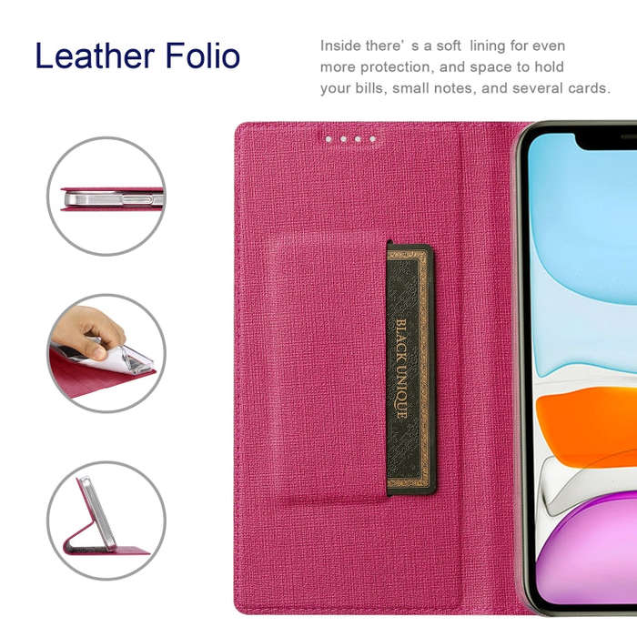 For OnePlus 10T 5G/Ace Pro 5G ViLi DMX Series TPU + PU Shockproof Leather Phone Case(Rose Red)