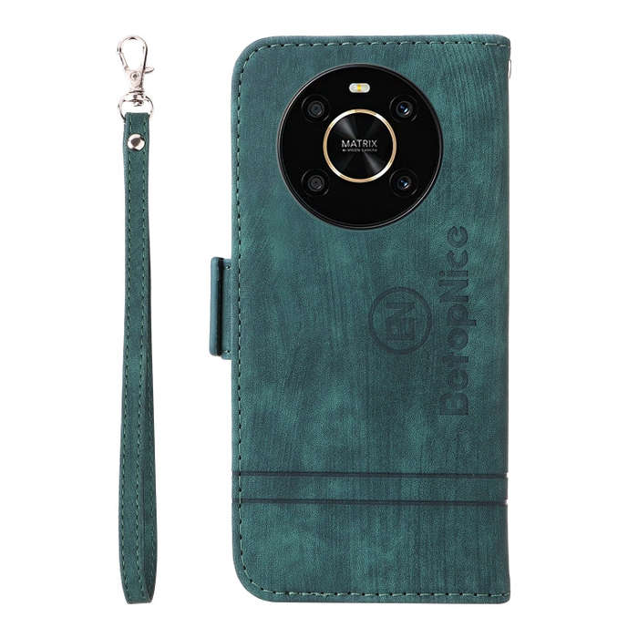 For Honor X9 4G / 5G / Honor X30 BETOPNICE Dual-side Buckle Leather Phone Case(Green)