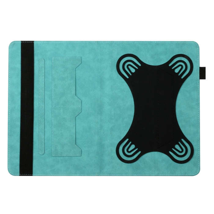 For 8 inch Life Tree Pattern Flip Universal Leather Tablet Case(Blue)