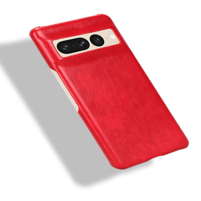 For Google Pixel 7 Pro 5G Shockproof Litchi Texture PC + PU Case(Red)