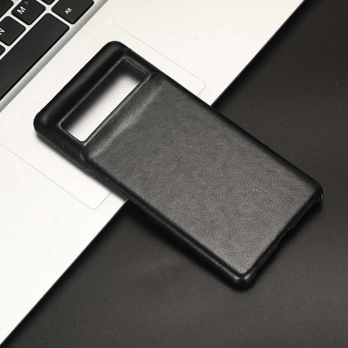 For Google Pixel 7 5G Shockproof Litchi Texture PC + PU Case(Black)