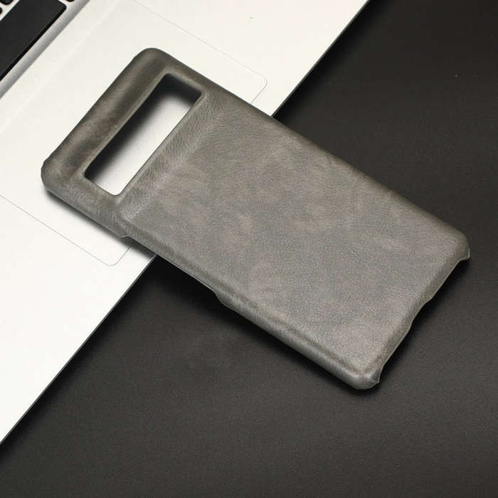 For Google Pixel 7 5G Shockproof Litchi Texture PC + PU Case(Grey)