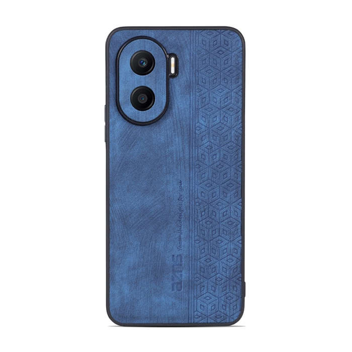 For Honor X40i AZNS 3D Embossed Skin Feel Phone Case(Sapphire Blue)