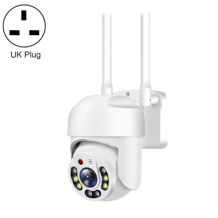 QX65 2MP HD IP66 Waterproof 5G Dual Band Wireless WiFi Camera, Specification:UK Plug