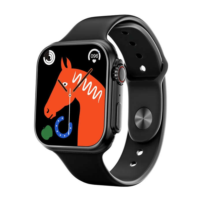 WS8 Pro 2.0 inch IPS Full Touch Screen Smart Watch, IP67 Waterproof Support Heart Rate & Blood Ox...