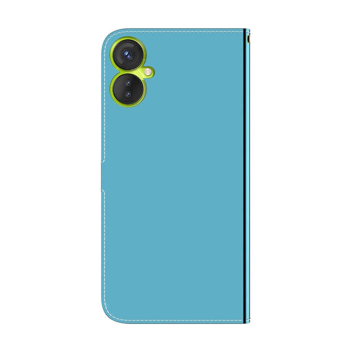 For Tecno Camon 19 Neo Imitated Mirror Surface Leather Phone Case(Blue)