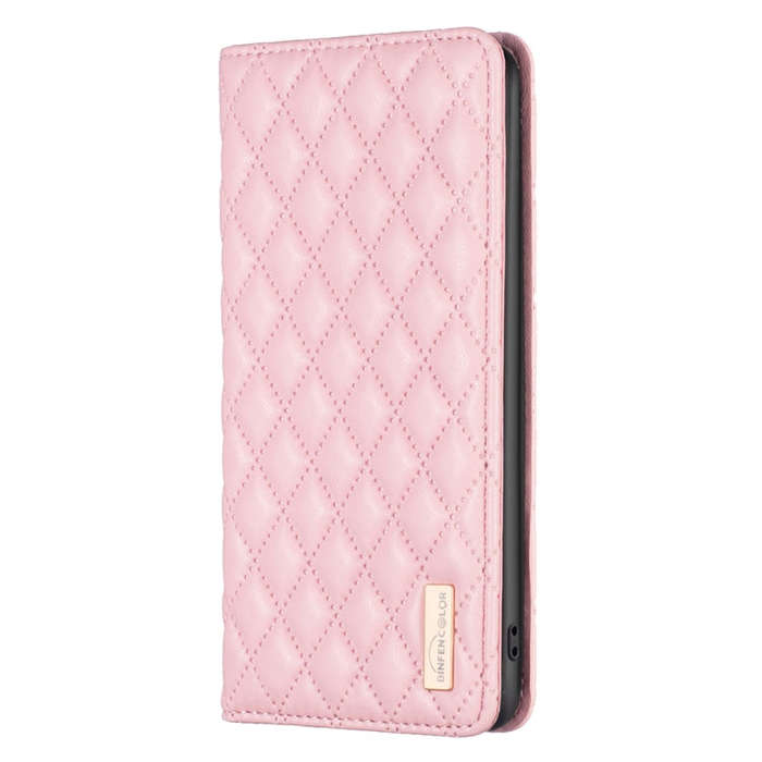 For Nokia G11 / G21 Diamond Lattice Magnetic Leather Flip Phone Case(Pink)