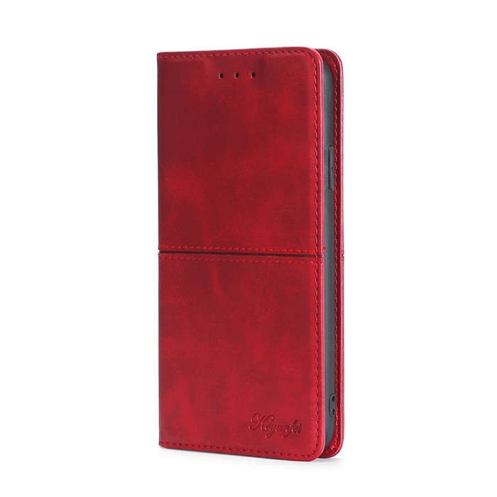 For OnePlus Nord N20 SE 4G Cow Texture Magnetic Leather Phone Case(Red)