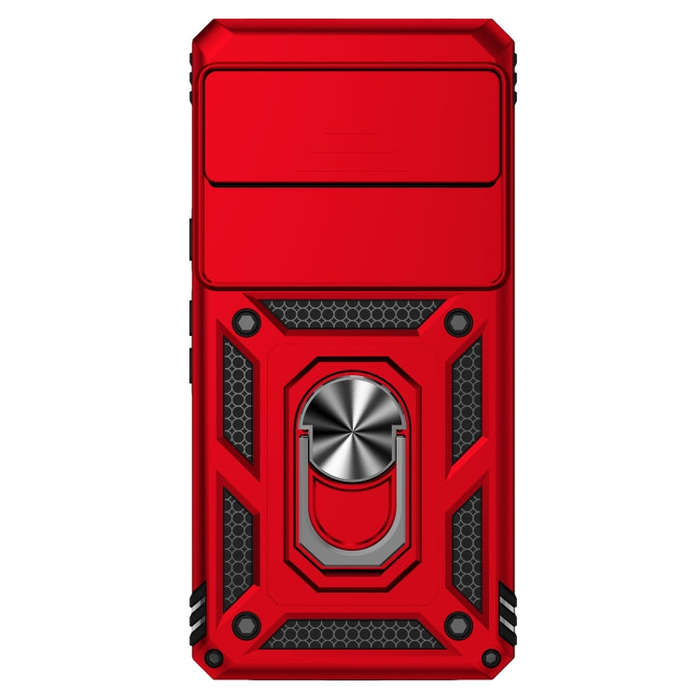 For Google Pixel 7 5G Sliding Camshield Holder Phone Case(Red)