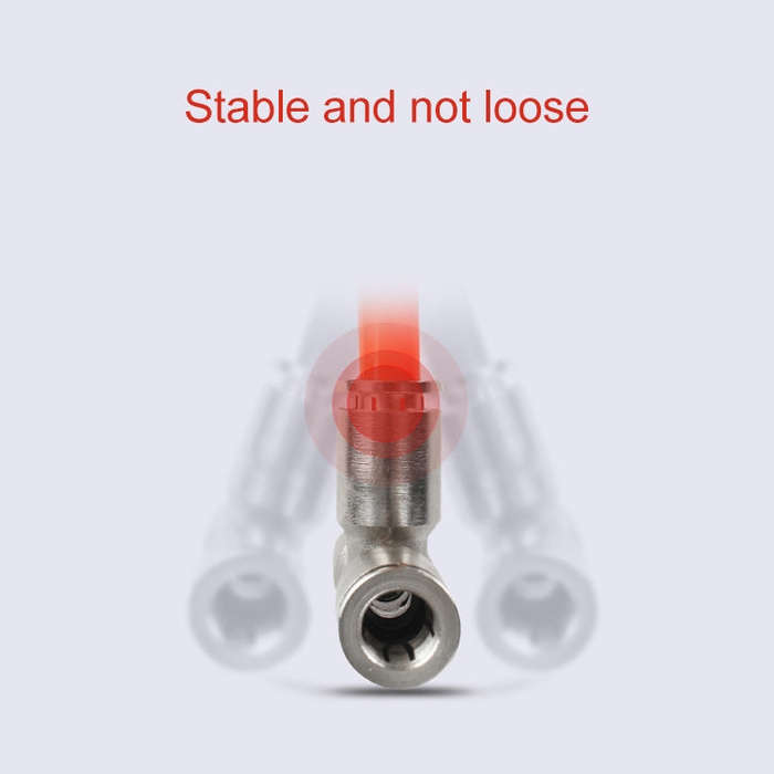 PE-8 LAIZE Nickel Plated Copper Tee Pneumatic Quick Fitting Connector