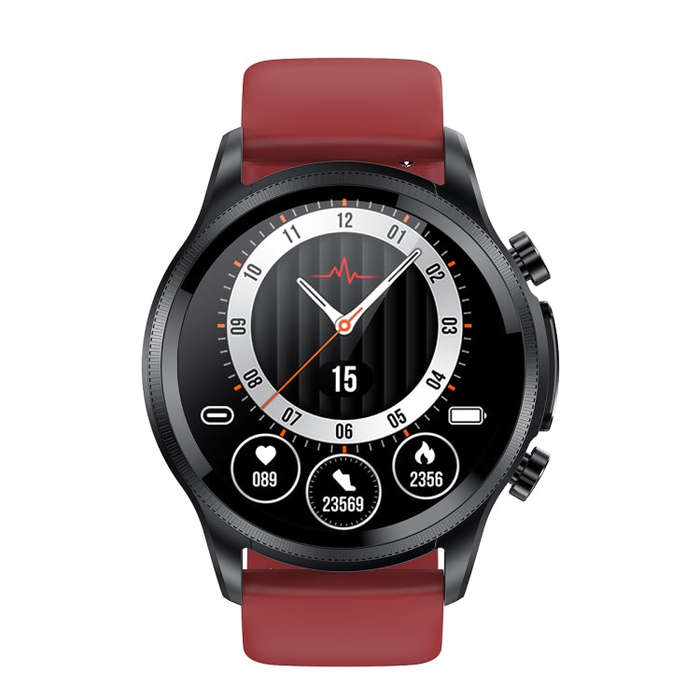 E400 1.39 inch HD Round Screen TPU Watch Strap Smart Watch Supports ECG Monitoring/Non-invasive B...