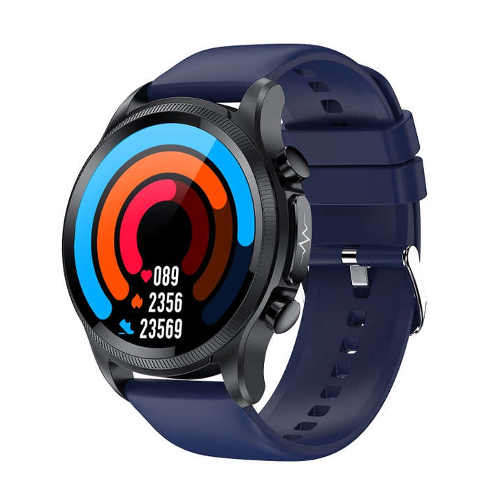 E400 1.39 inch HD Round Screen TPU Watch Strap Smart Watch Supports ECG Monitoring/Non-invasive B...