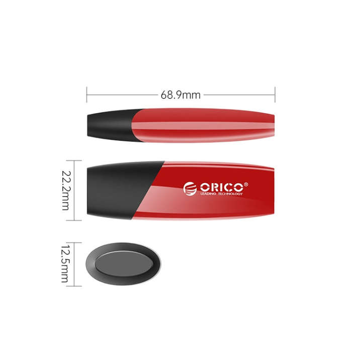 ORICO USB Solid State Flash Drive, Read: 520MB/s, Write: 450MB/s, Memory:256GB, Port:USB-A(Red)