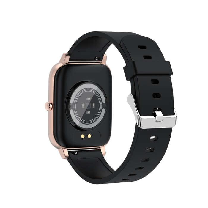 Ochstin 5H80 1.69 inch Square Screen Silicone Strap Heart Rate Blood Oxygen Monitoring Bluetooth ...