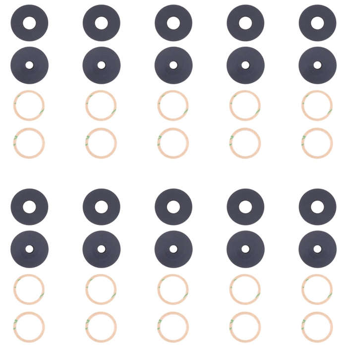 For Xiaomi Redmi Note 11E/Redmi 10 5G/Redmi 11 Prime 5G 10 PCS Back Camera Lens