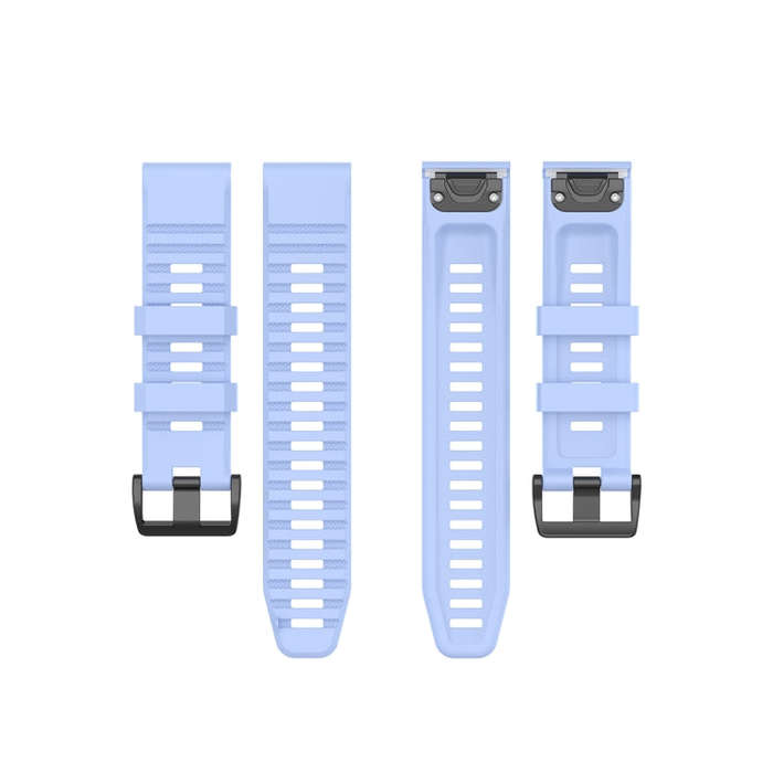 For Garmin Fenix 6 22mm Quick Release Official Texture Wrist Strap Watchband with Plastic Button(...
