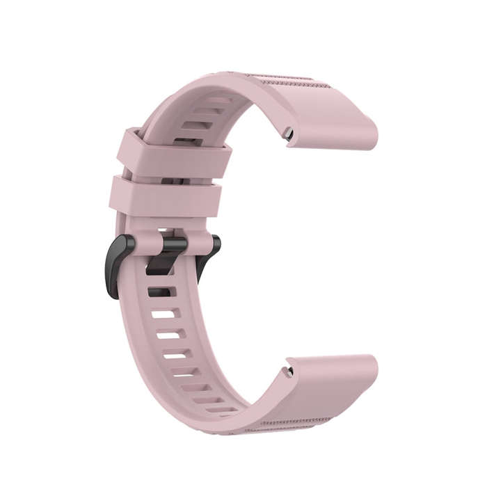 For Garmin Fenix 6 22mm Quick Release Official Texture Wrist Strap Watchband with Plastic Button(...