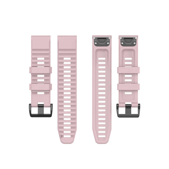 For Garmin Fenix 6 22mm Quick Release Official Texture Wrist Strap Watchband with Plastic Button(...