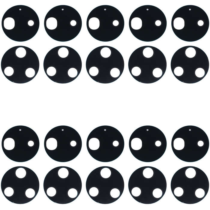 For Huawei P50 Pro 10 PCS Back Camera Lens