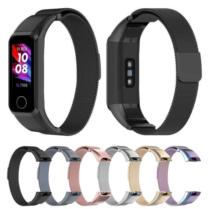 For Huawei Band 4 (ADS-B29) / Honor Band 5i (CRS-B19S) Milan Wrist Strap Watchband(Champagne)