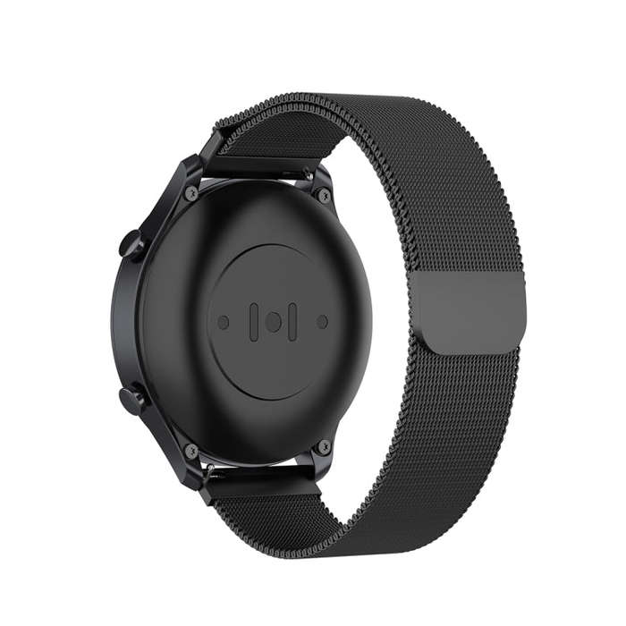 For Xiaomi Watch Color 22mm Milan Wrist Strap Watchband(Black)