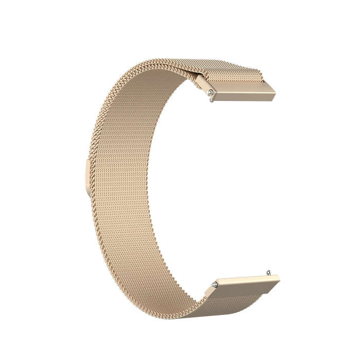 For Xiaomi Watch Color 22mm Milan Wrist Strap Watchband(Champagne)