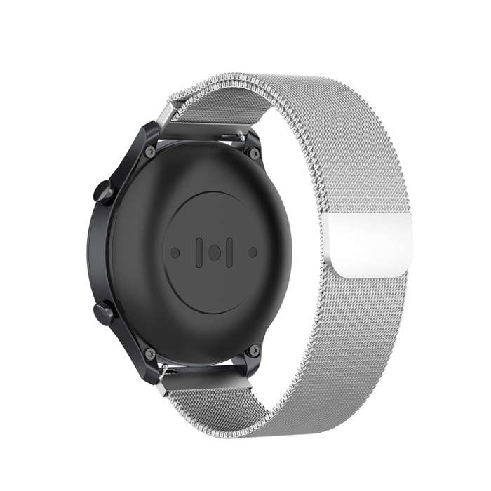 For Xiaomi Watch Color 22mm Milan Wrist Strap Watchband(Silver)