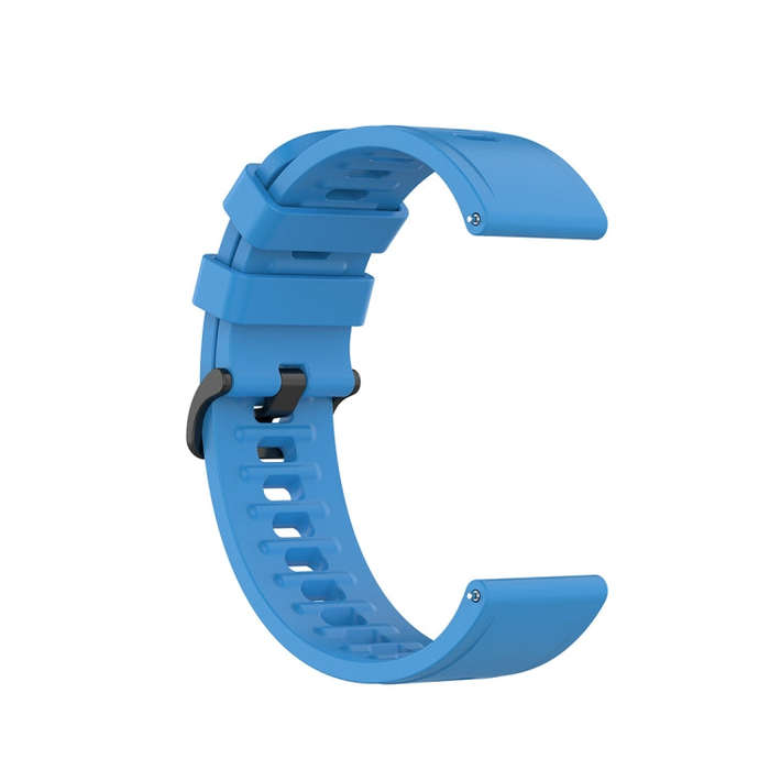For Xiaomi Watch Color 22mm Quick Release Clasp Silicone Wrist Strap Watchband(Sky Blue)
