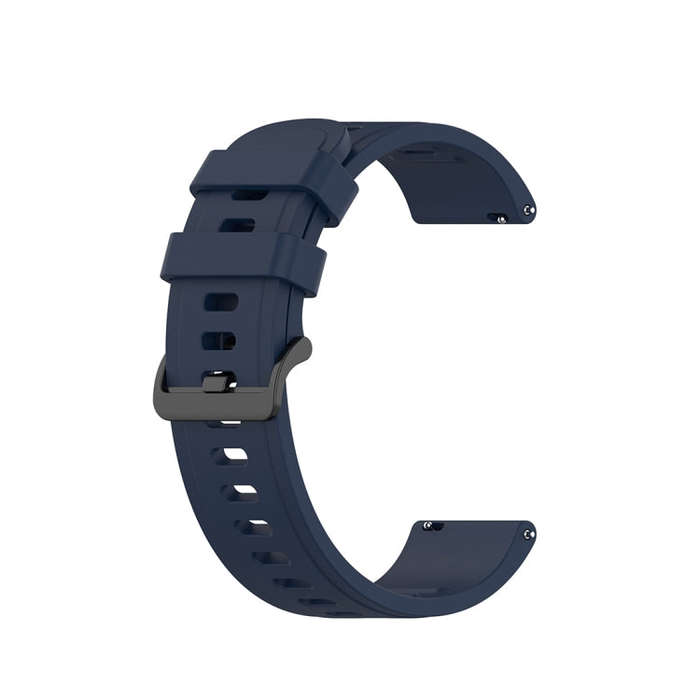 For Xiaomi Watch Color 22mm Quick Release Clasp Silicone Wrist Strap Watchband(Midnight Blue)