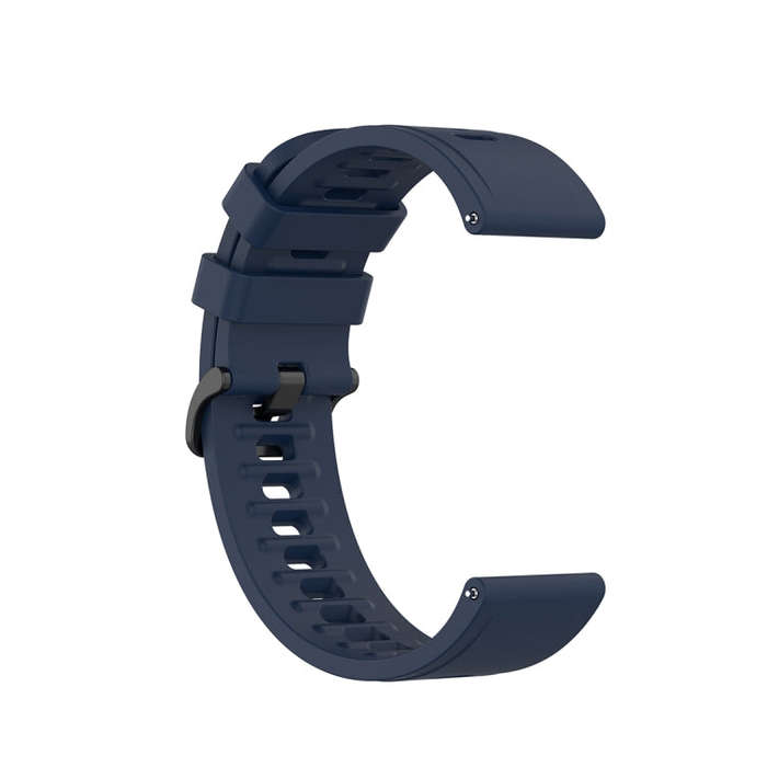 For Xiaomi Watch Color 22mm Quick Release Clasp Silicone Wrist Strap Watchband(Midnight Blue)
