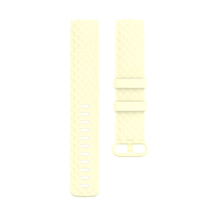 Color Buckle TPU Wrist Strap Watch Band for Fitbit Charge 4 / Charge 3 / Charge 3 SE, Size: L(Lig...