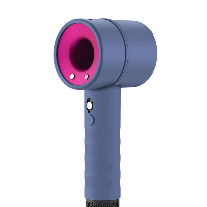 Hair Drier Shockproof Silicone Protective Case for Dyson(Lavender Grey)