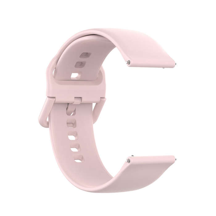 23mm Color Buckle Silicone Wrist Strap Watch Band for Fitbit Versa 2 / Versa / Versa Lite / Blaze...