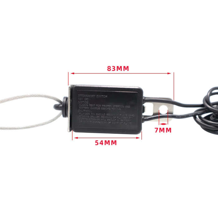 Trailer 4ft Brake Release Switch Breakaway Switch