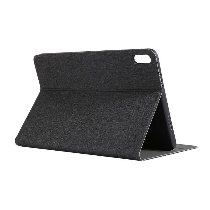 For Huawei Matepad 10.4 Cloth TPU Protective Case with Holder(Black)