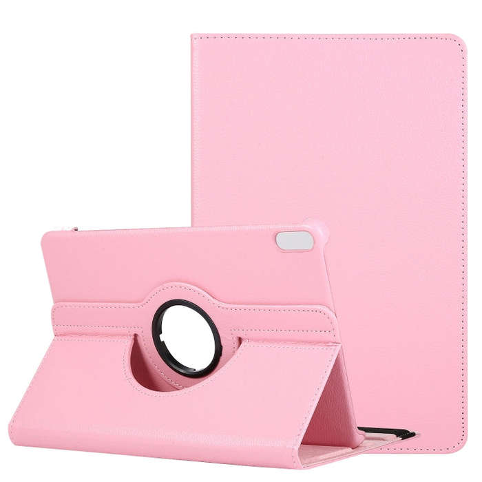 For Huawei Matepad 10.4 Litchi Texture Horizontal Flip 360 Degrees Rotation Leather Case with Hol...